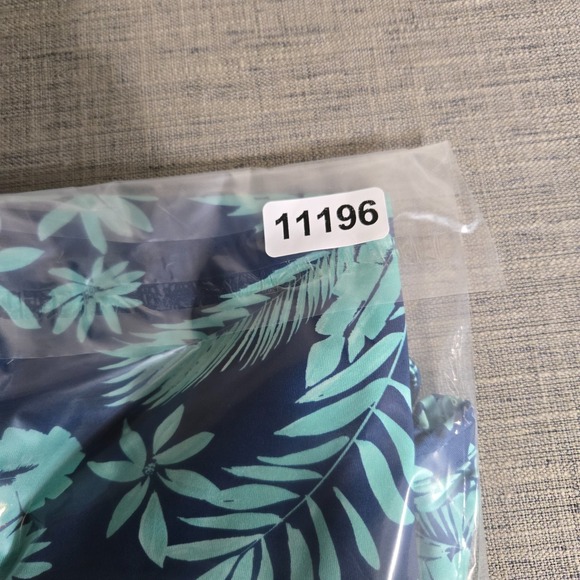 Vineyard Vines Polo Mens Small Blue‎ Floral Hawaiian Printed Performance Stretch - Picture 9 of 9